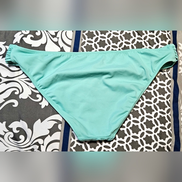 Victoria's Secret Teal Knockout Bikini Bottom, M - Picture 3 of 3